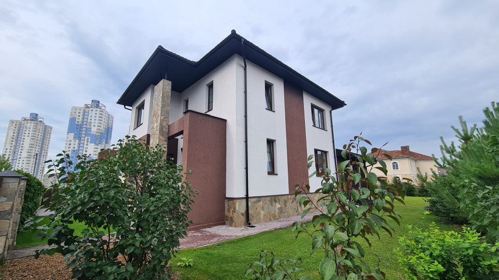 Проект дома 194 в Средиземноморском стиле