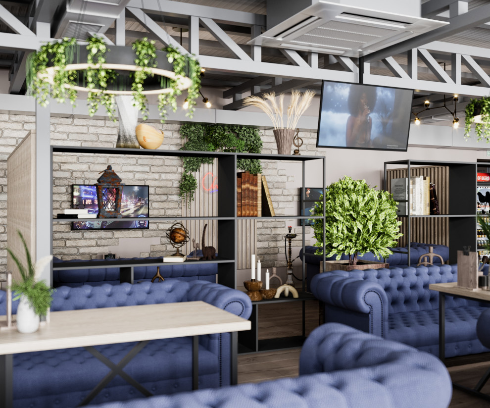 Реконструкция кальянной в Москве