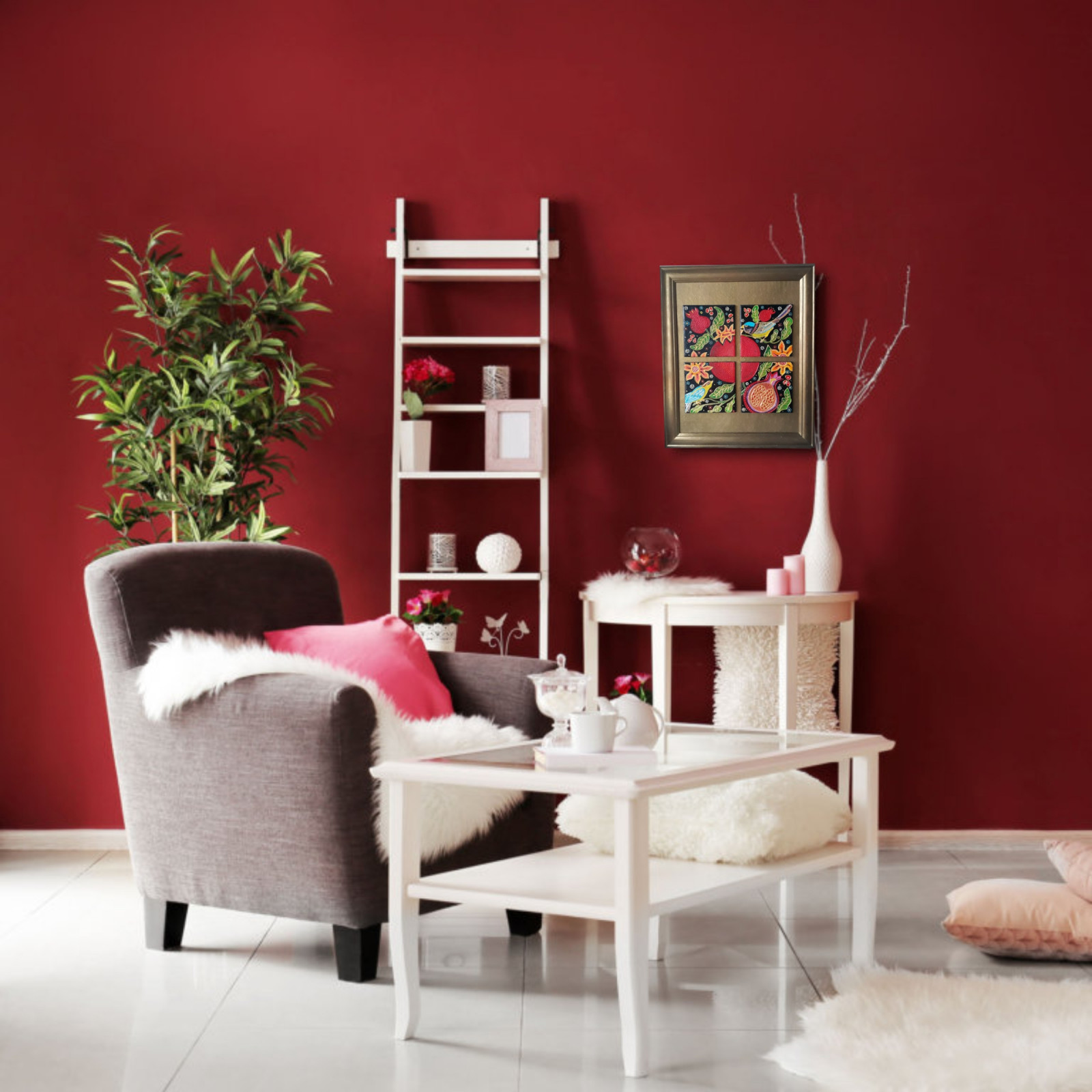 Обложка проекта: Панно "Гранатовый сад"