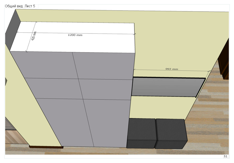 Трехкомнатная квартира в сталинском доме