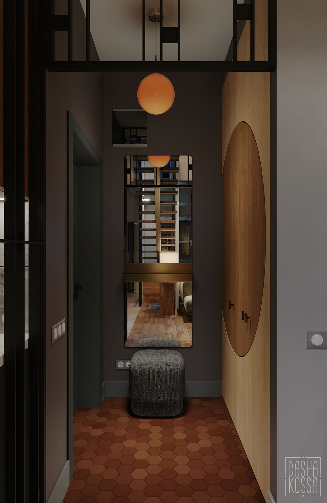 Двухуровневая квартира для загородной жизни в комфортных условиях