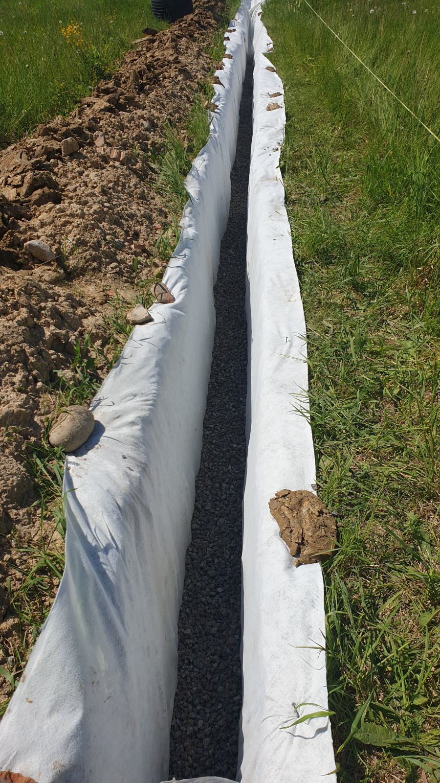 Дренаж участка, ограждение, парковка