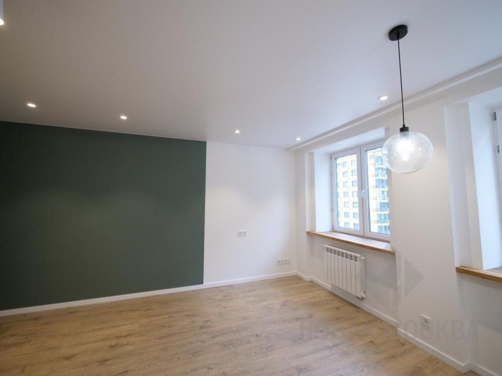 Ремонт квартиры-студии площадью 27 кв.м в ЖК «Москвичка»