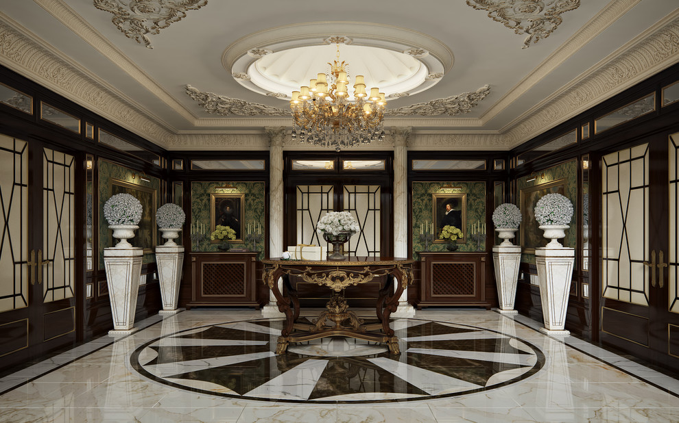 Холл в классическом стиле