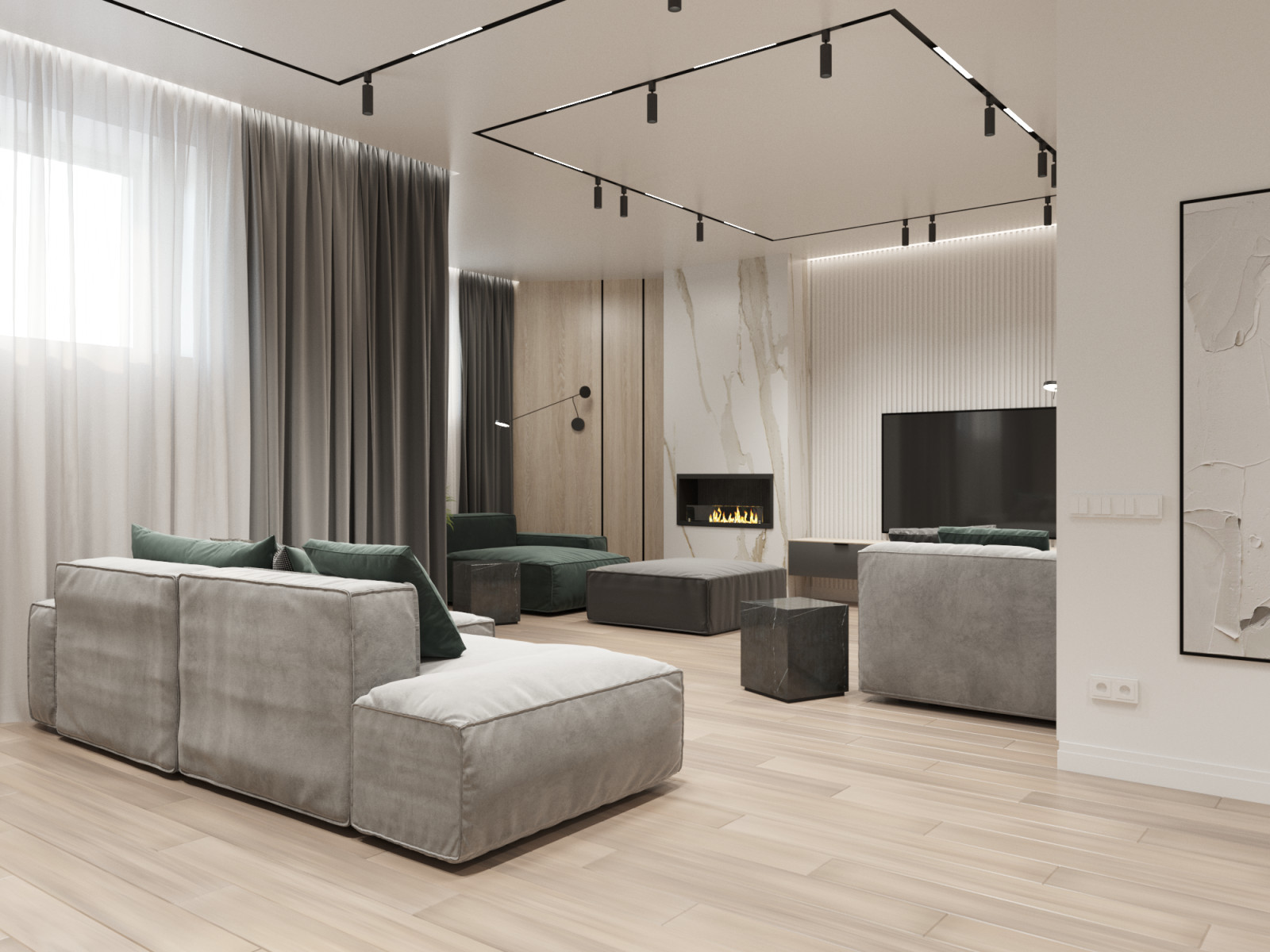 Светлый дом для семьи с детьми и собачкой