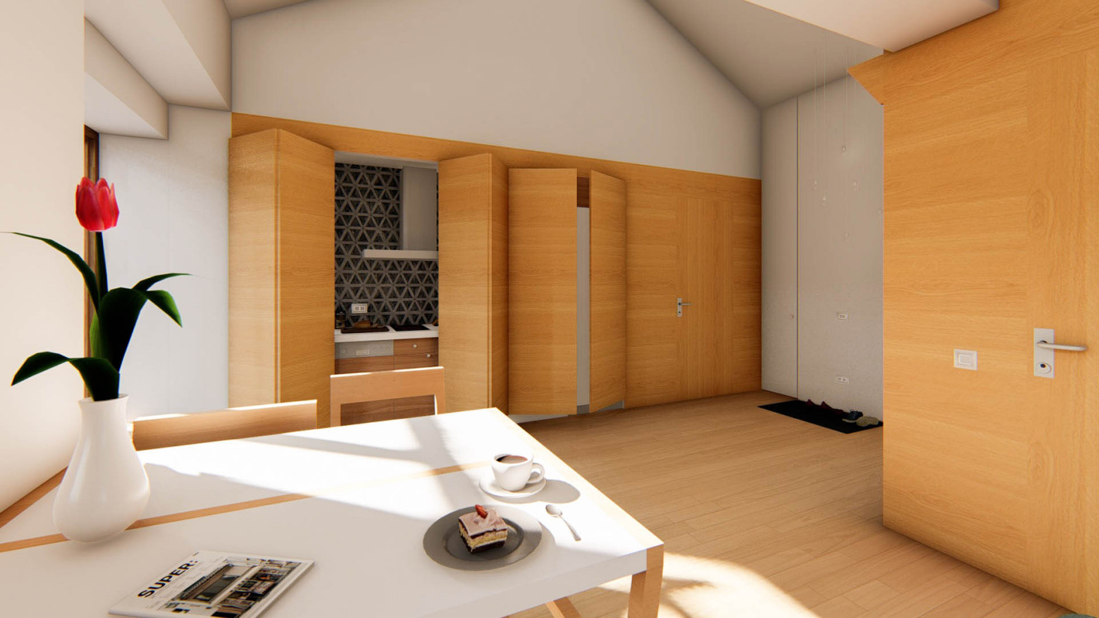 ЖД "Театральный", 77м2