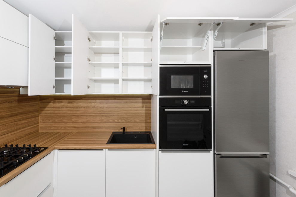 Кухня минимализм 8