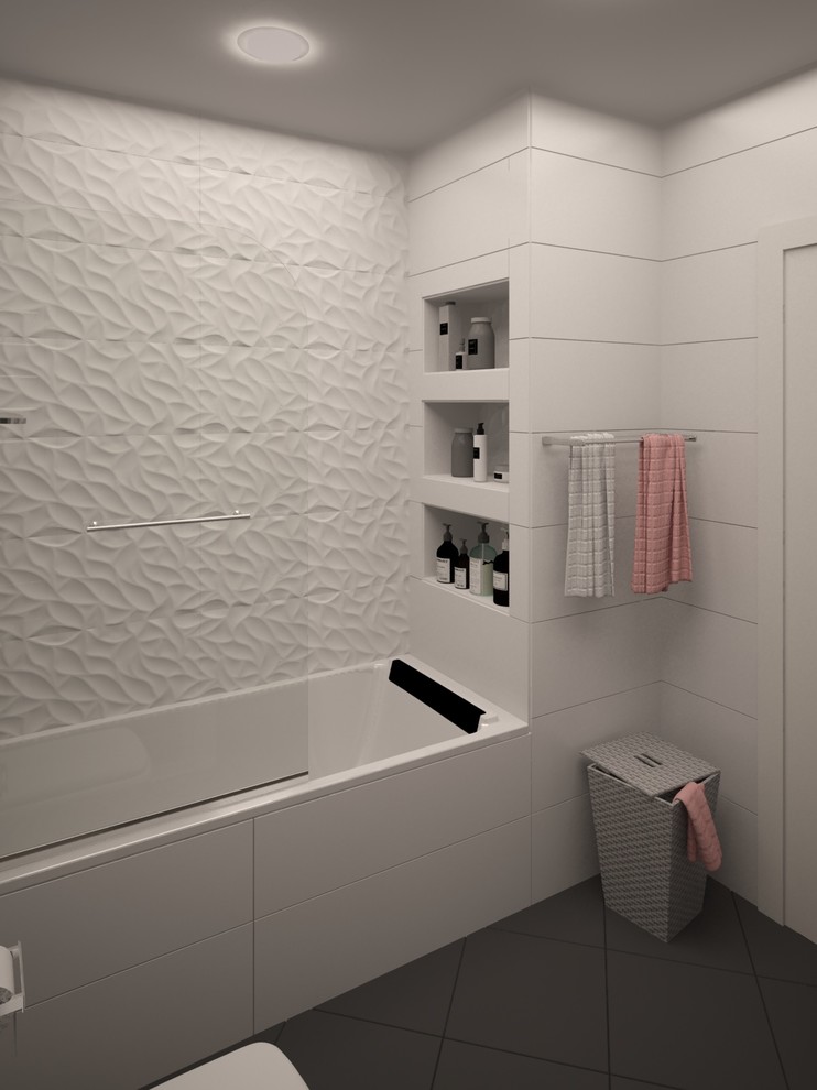 Белая ванная