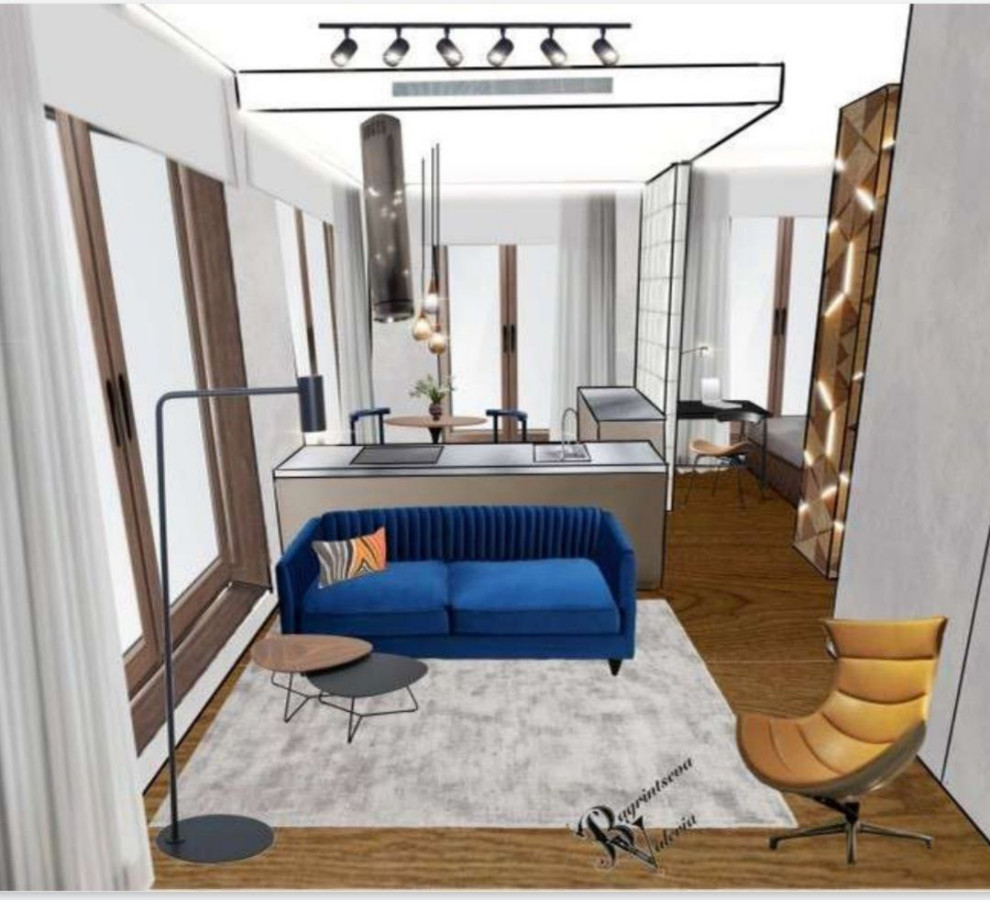 Студия в ЖК ЗилАрт