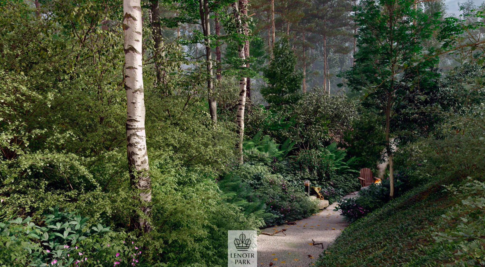 Лесной пейзаж