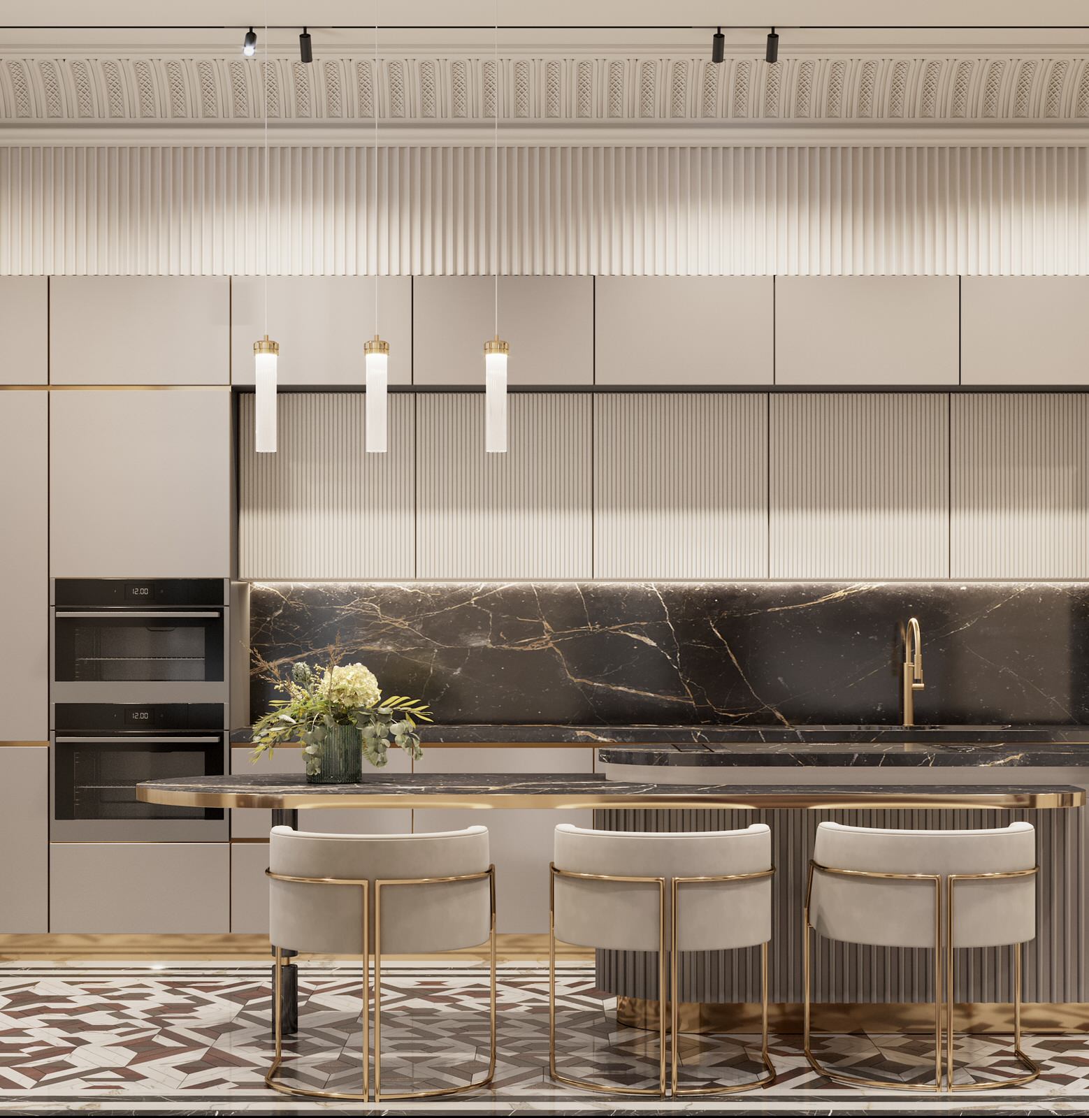 Квартира 156м², ЖК Duderhof Club