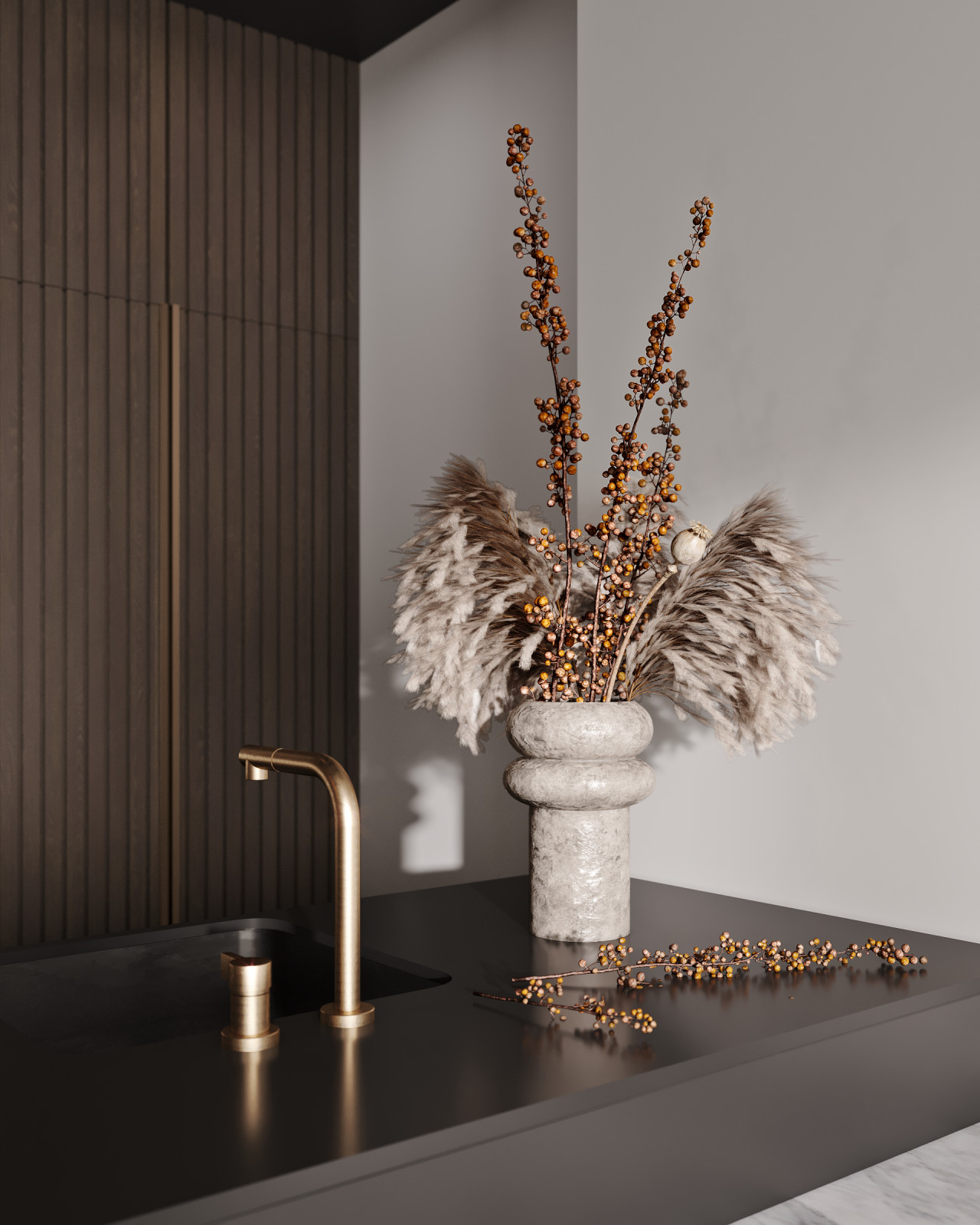 Дизайн - проект апартаментов в современном стиле