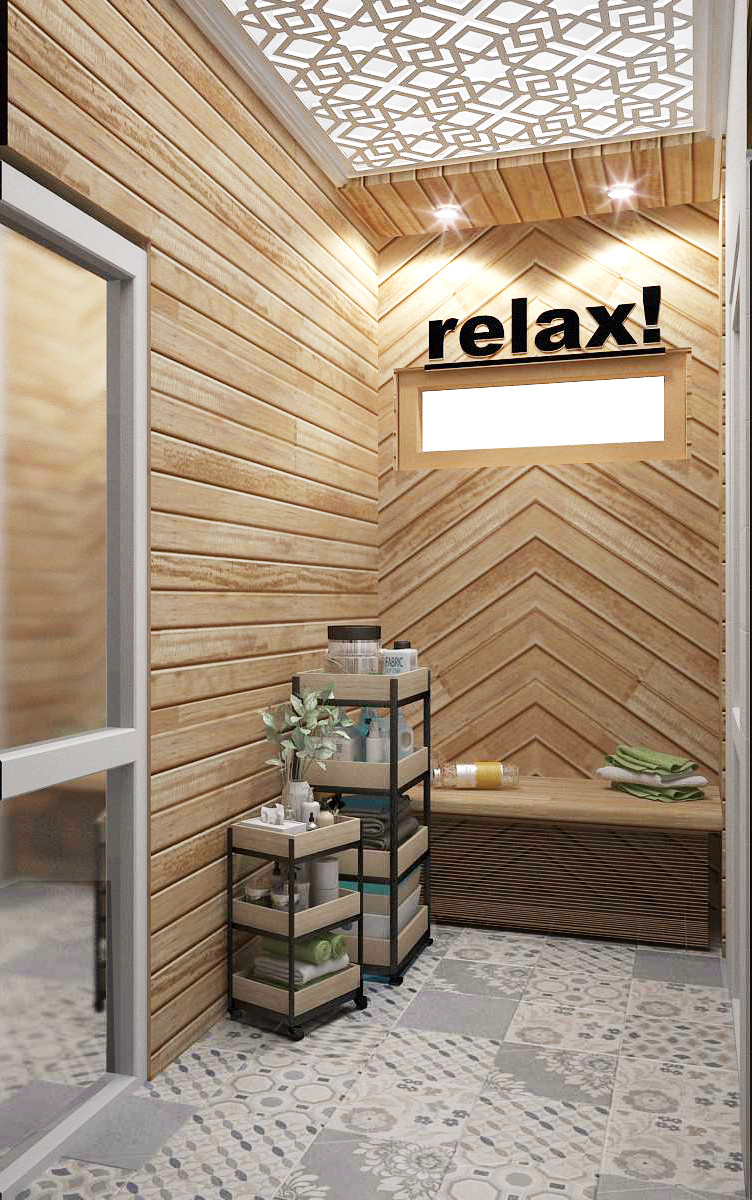 Интерьер банного комплекса