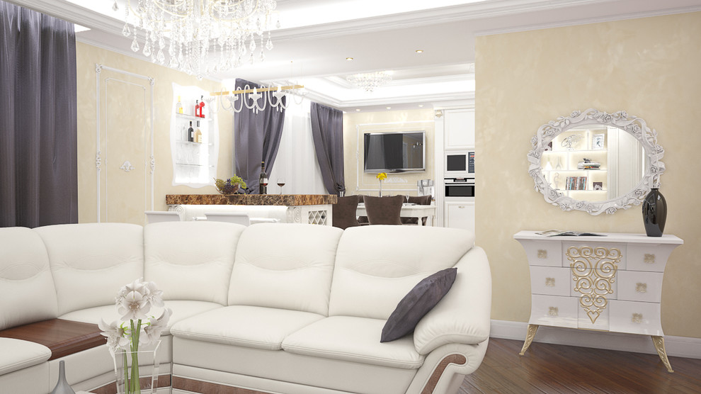 Golden Pollen или демократия классики  Стильные апартаменты в Зеленогорске