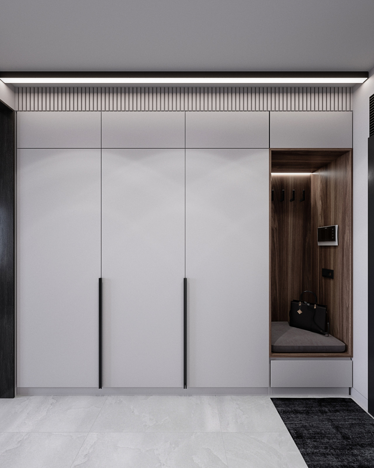 Интерьеры квартиры в ЖК Пресня-Сити