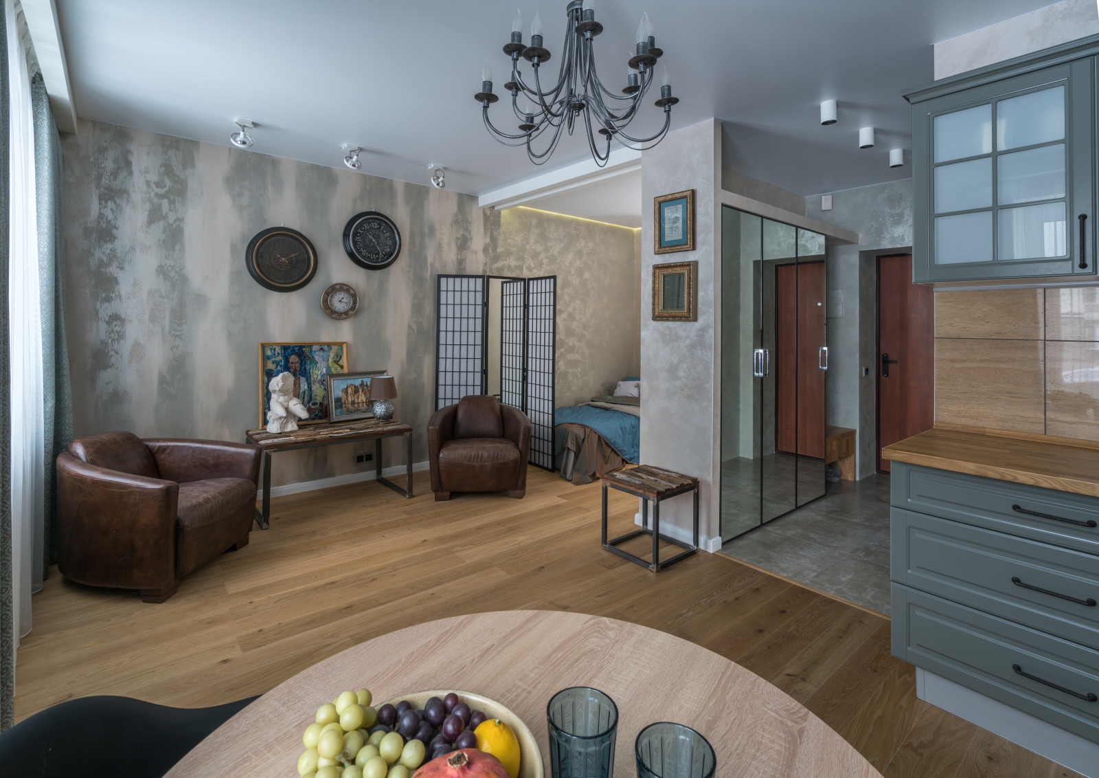 Небольшая квартира для молодого человека 32,0м2