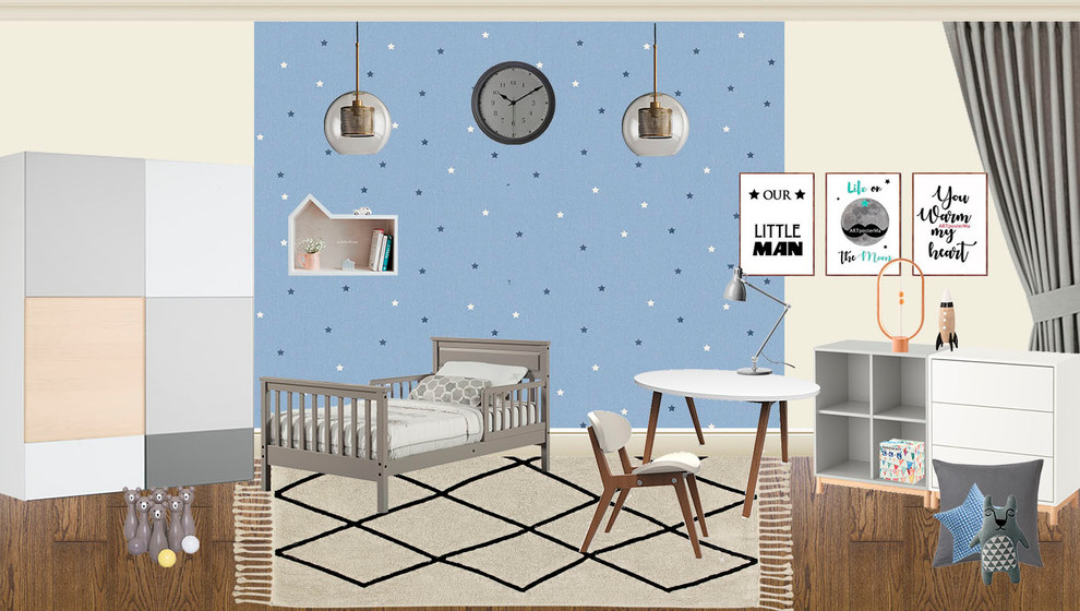 Коллажи детский комнат для мальчиков