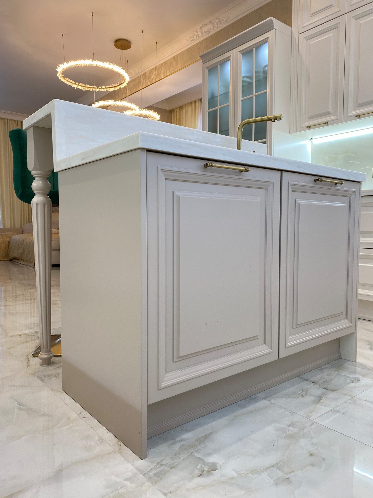 Кухня в частном доме в Подольске