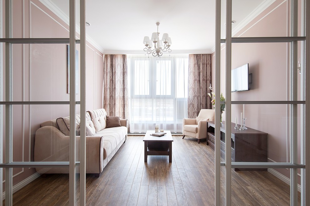 Обложка проекта: Проект гостиной в ЖК "Дубровка"