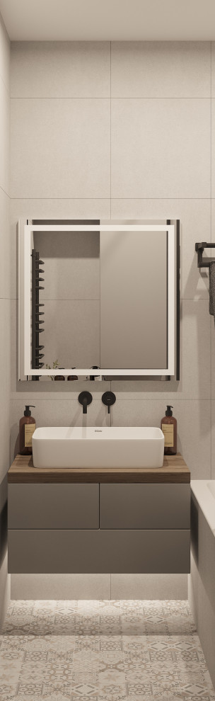 Дизайн-проект однокомнатной квартиры в современном стиле