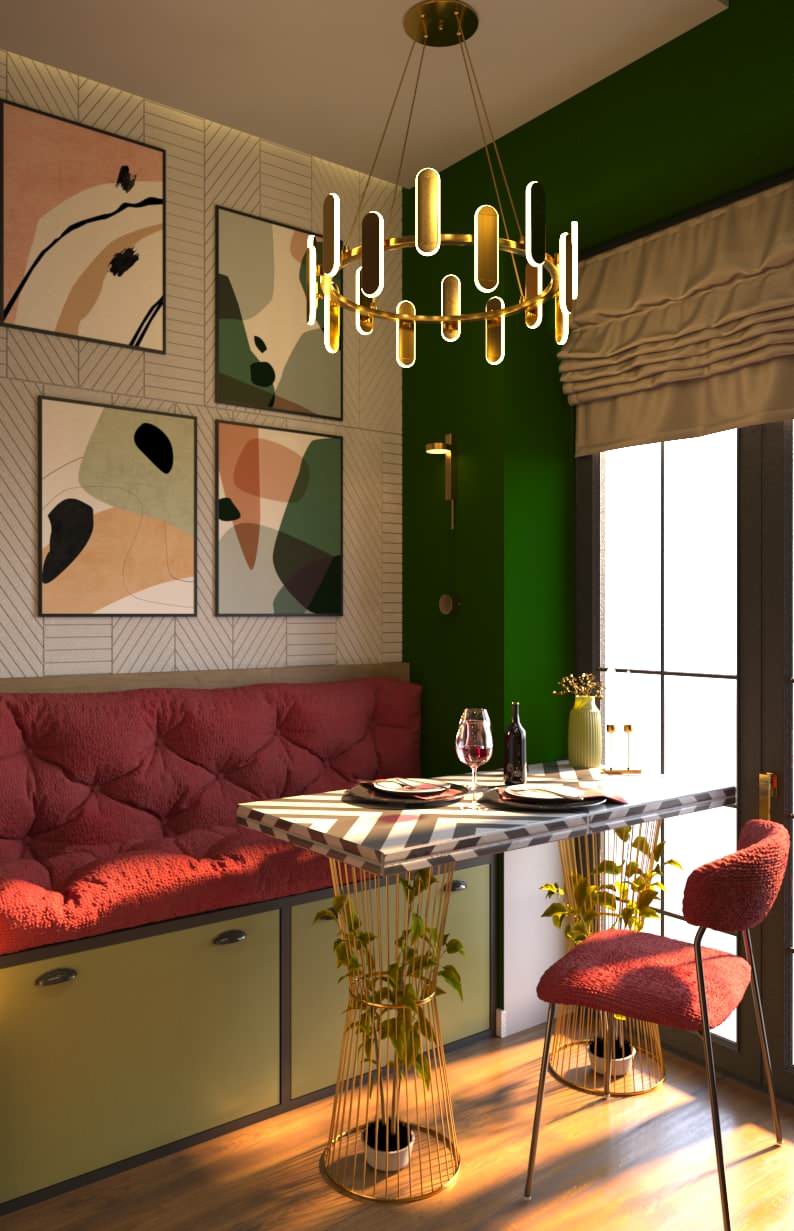 Обложка проекта: кухня 6.2 м²