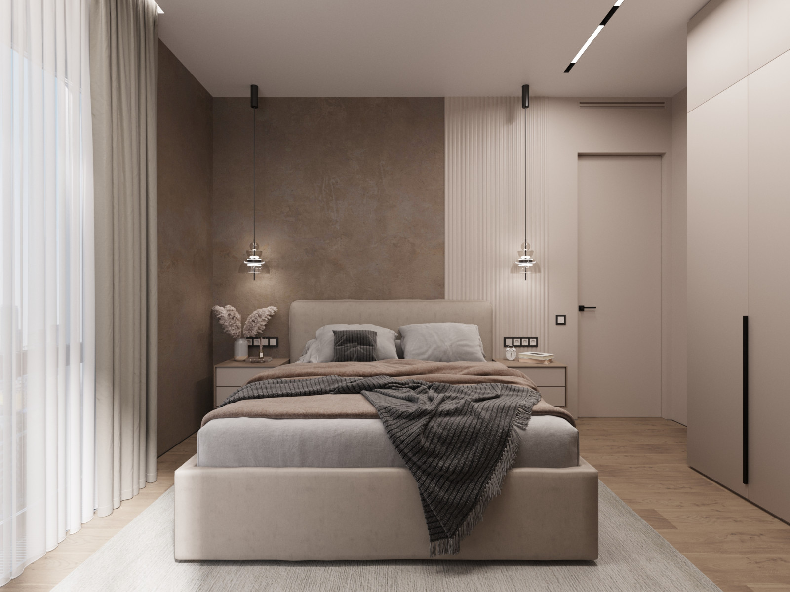 Дизайн проект - Квартира 80 м2 для многодетной семьи с двумя детскими комнатами