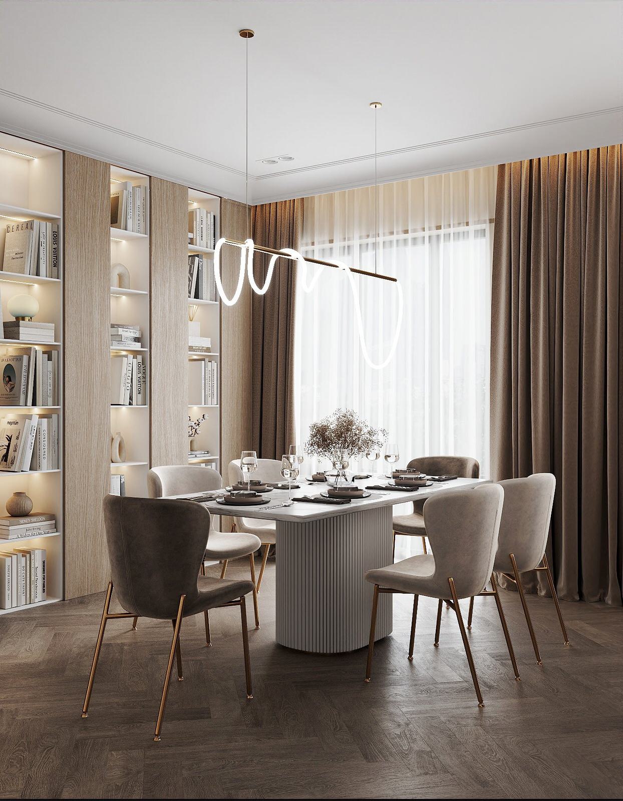 Дизайн кухни-гостиной