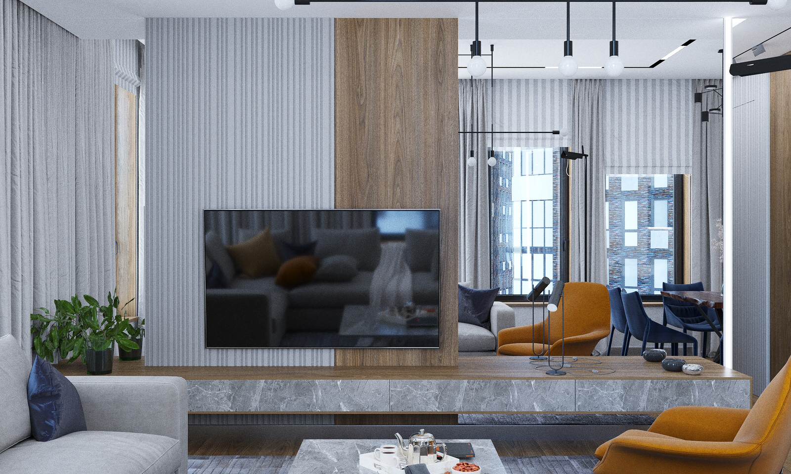 Проект квартиры ЖК VANDER PARK