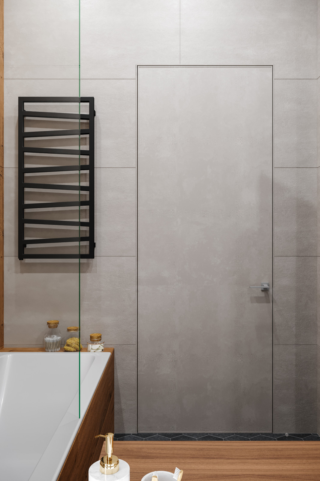 Квартира 132 кв.м. в современном стиле в ЖК "Ботанический сад LIFE".