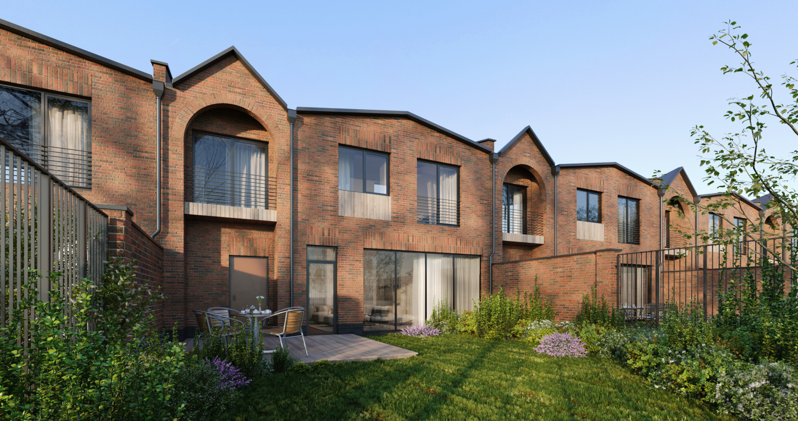 Таунхаусы в Бережных двориках