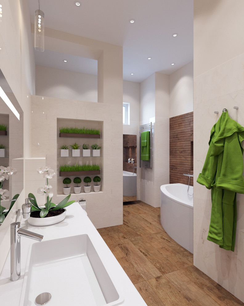 Современная квартира с выходом на крышу