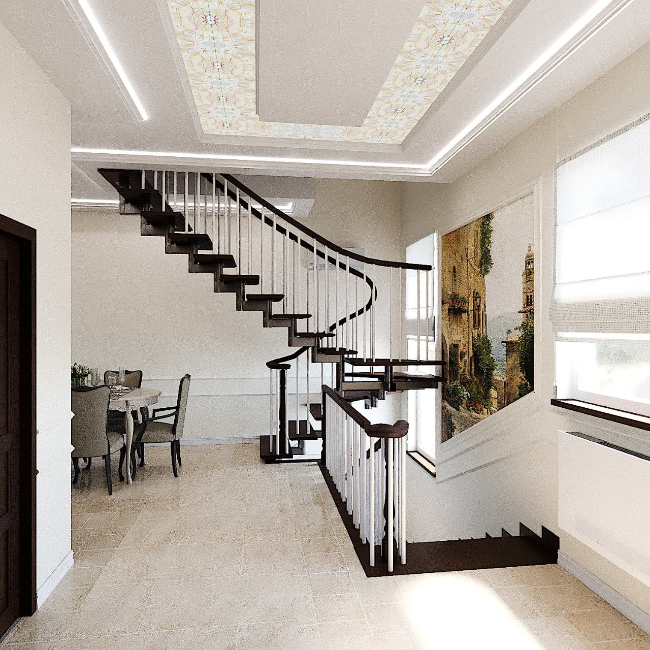 Дизайн-проект 3-х этажного особняка