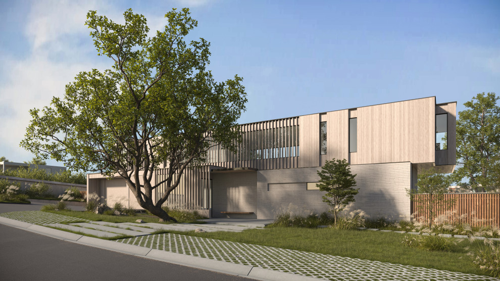 Обложка проекта: Визуализация экстерьера