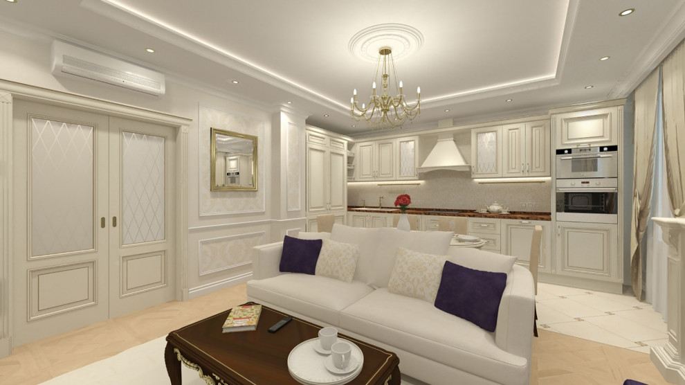 Обложка проекта: Дизайн проект квартира в ЖК Времена года