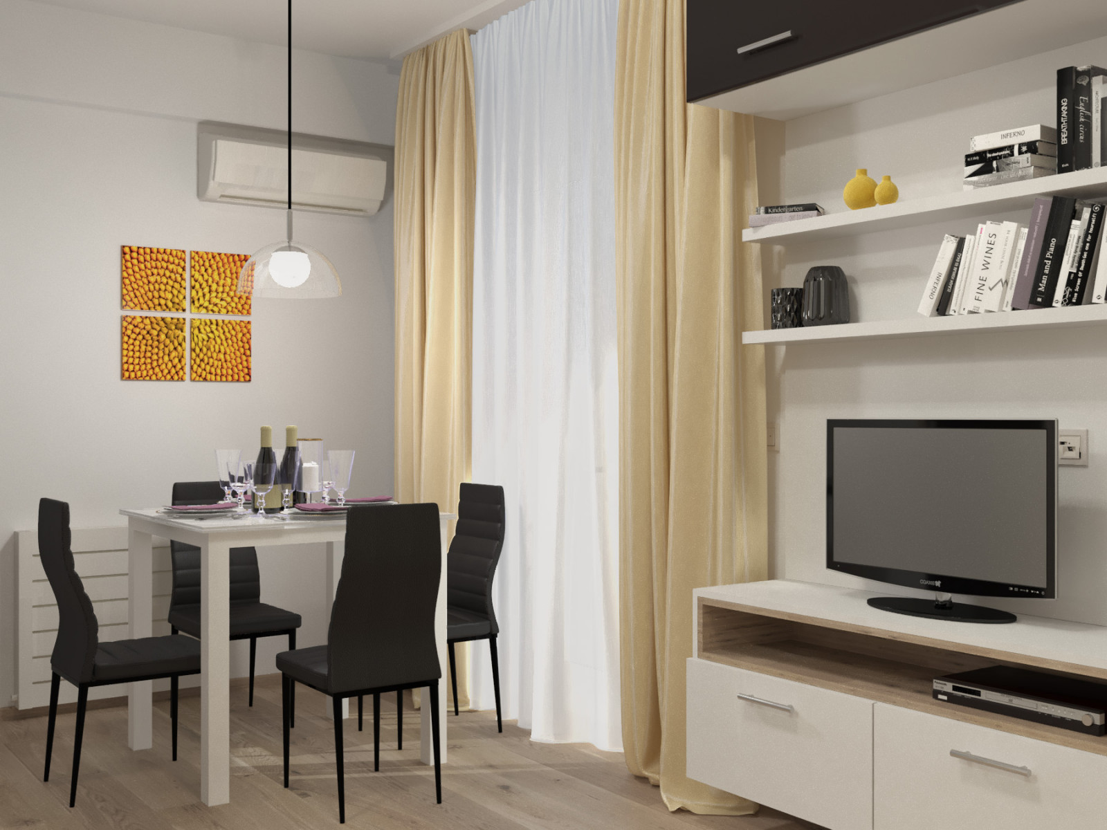 Студия 34 кв. м.