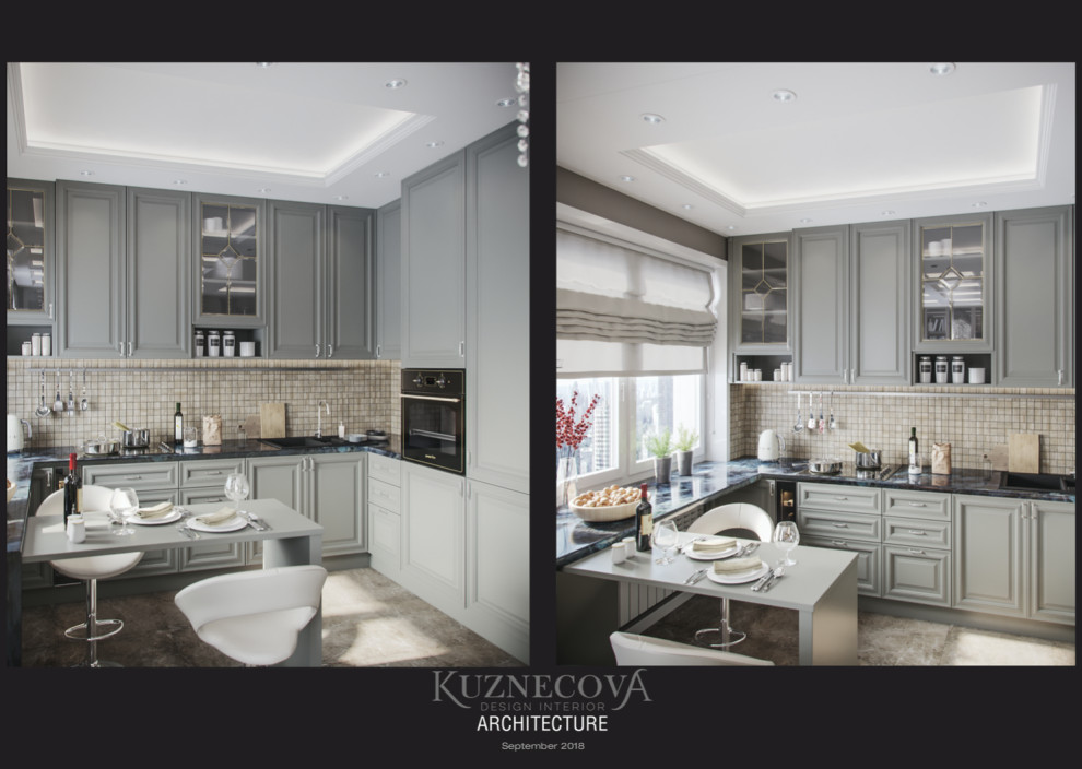 Дизайн проект квартиры 84 кв.м.