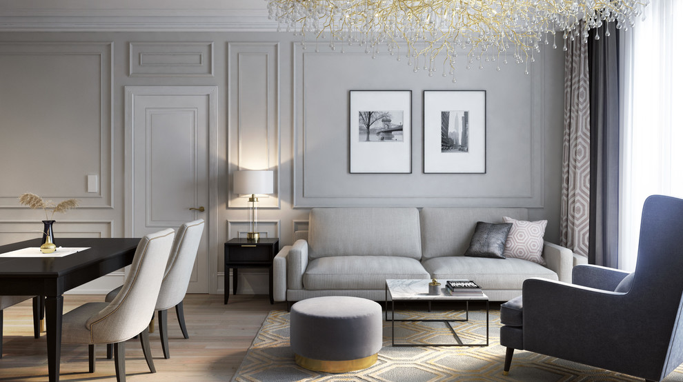 Современная классика в ЖК Виноградный