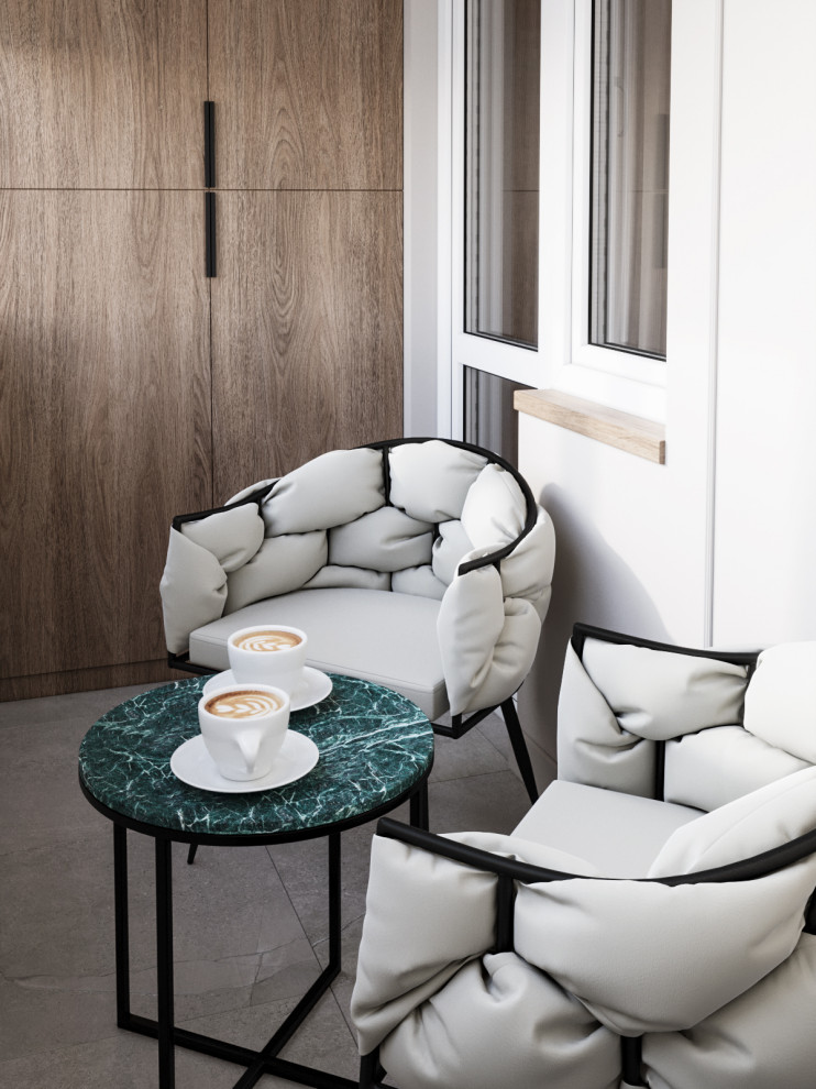 Квартира в Санкт-Петербурге в бежевом стиле. 53 кв.м.