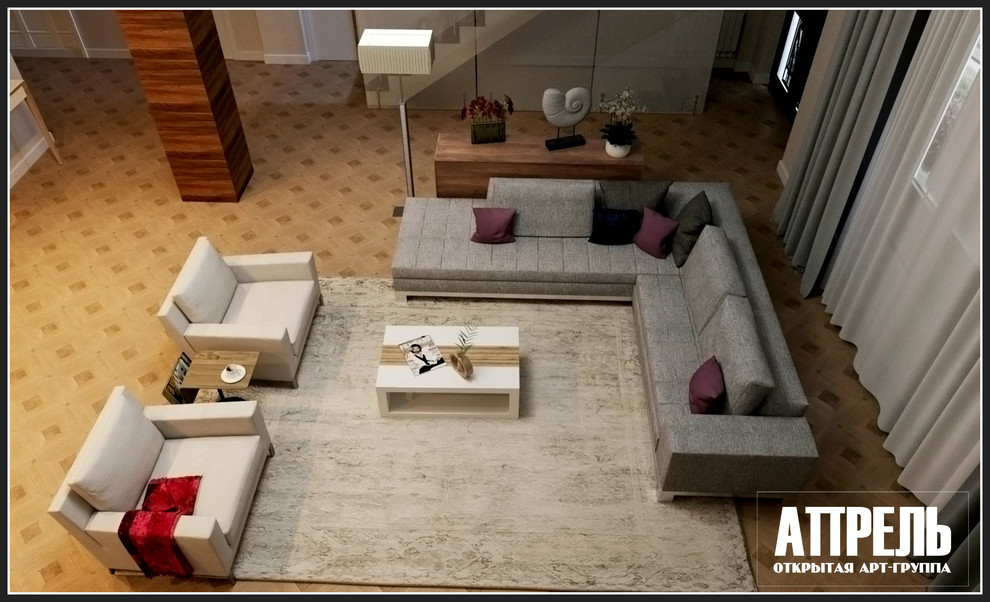 Коттедж для творческой семьи с детьми