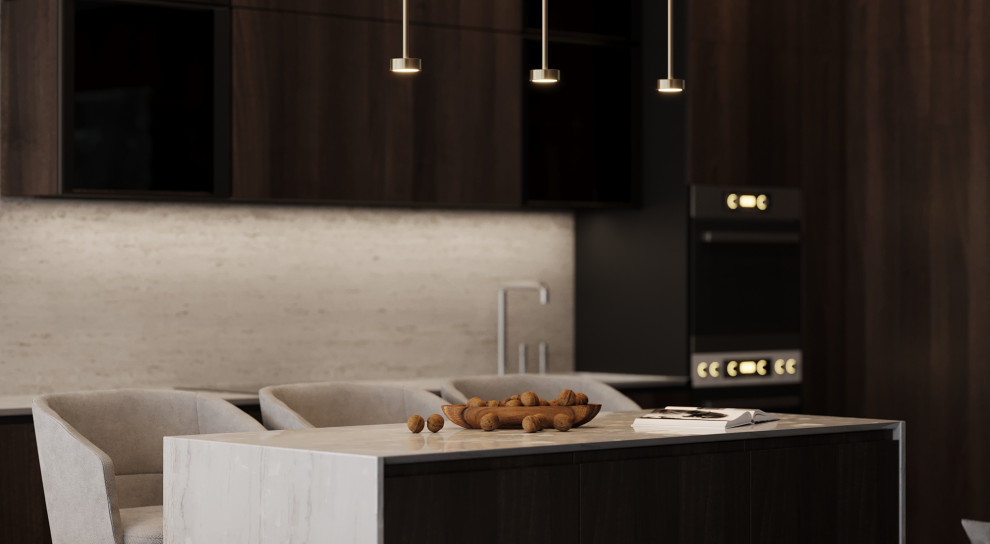 Обложка проекта: Кухня-гостиная