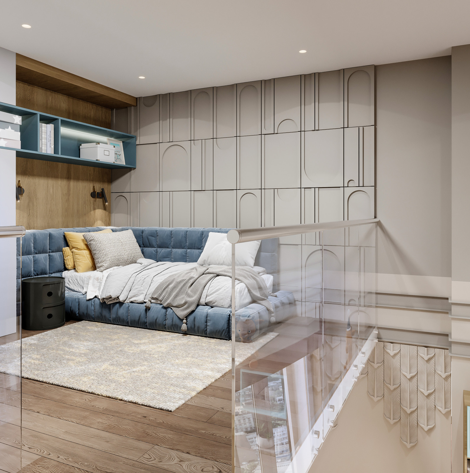 ДИЗАЙН ДВУХУРОВНЕВОГО ПЕНТХАУСА В ЖК "NOW"