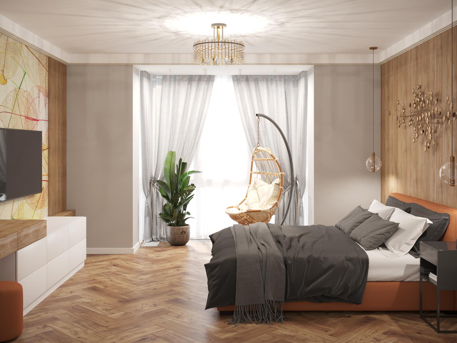 Дизайн проект спальни