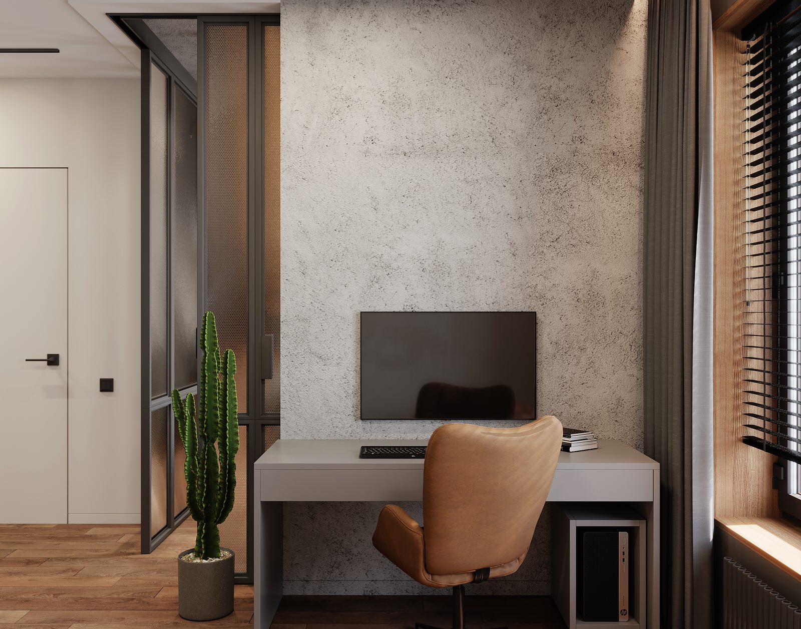 Дизайн интерьера 1к квартиры в ЖК Зиларт