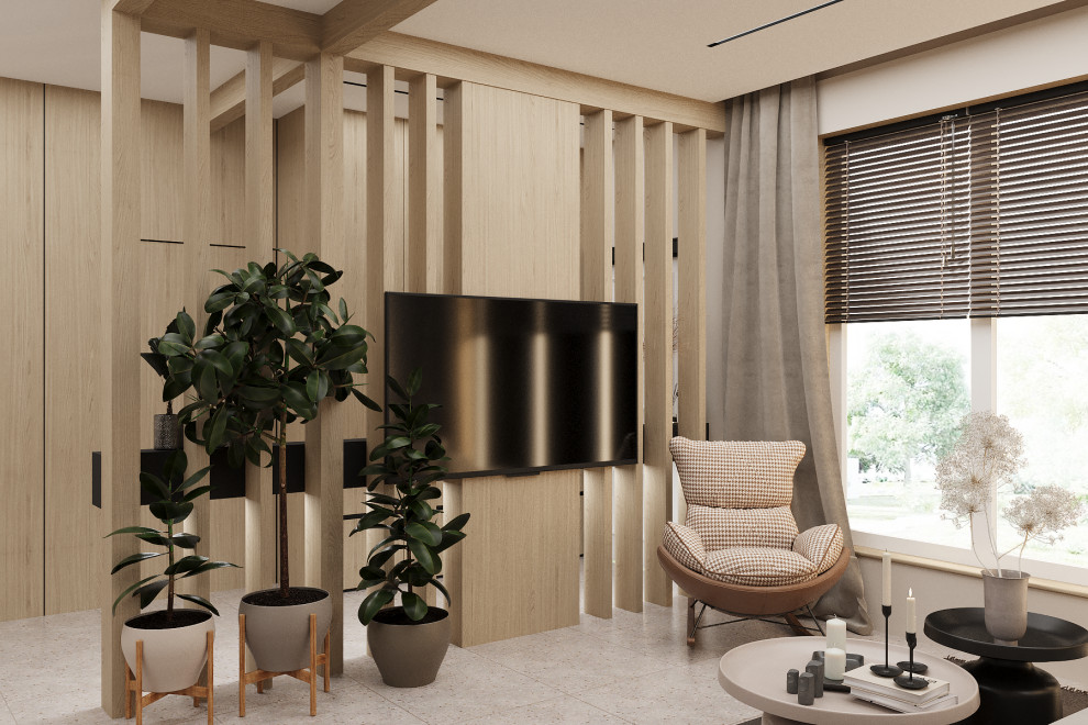 Проект 1 этаж дома 45м2