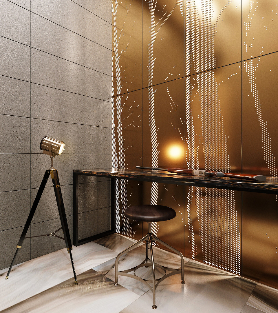 Дизайн-проект интерьера. Усадьба Каменка.