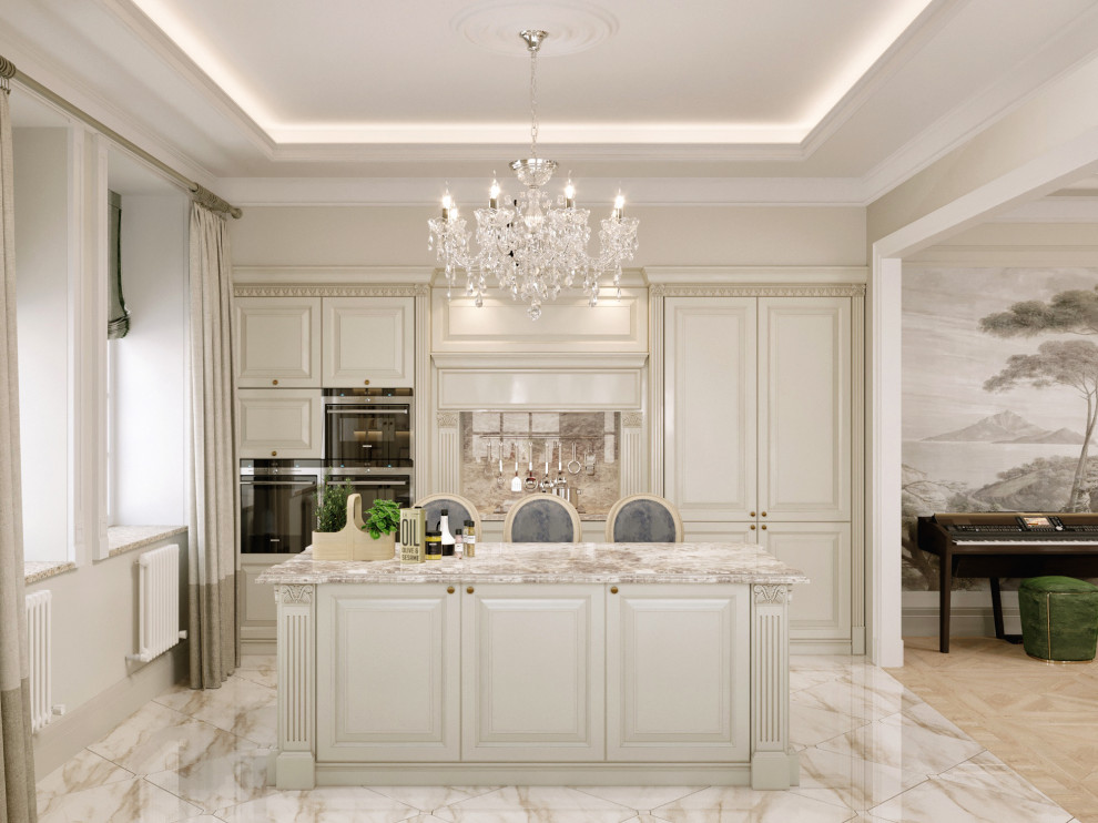 Загородный дом в классическом стиле 370 м.кв