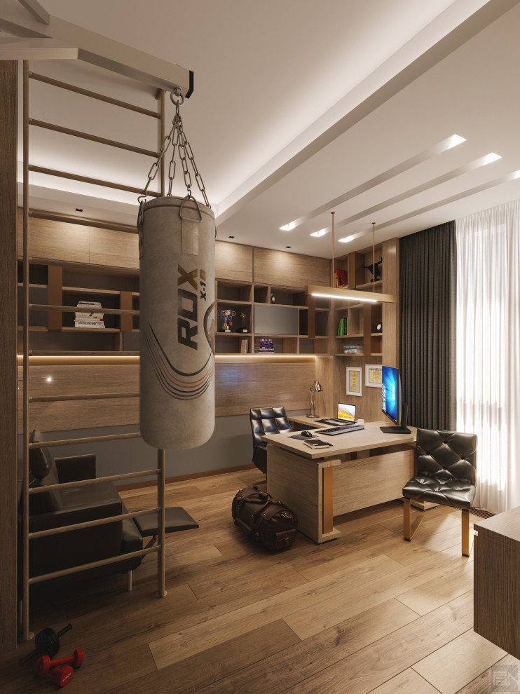 Дизайн-проект квартиры в ЖК "Фьюжн парк"