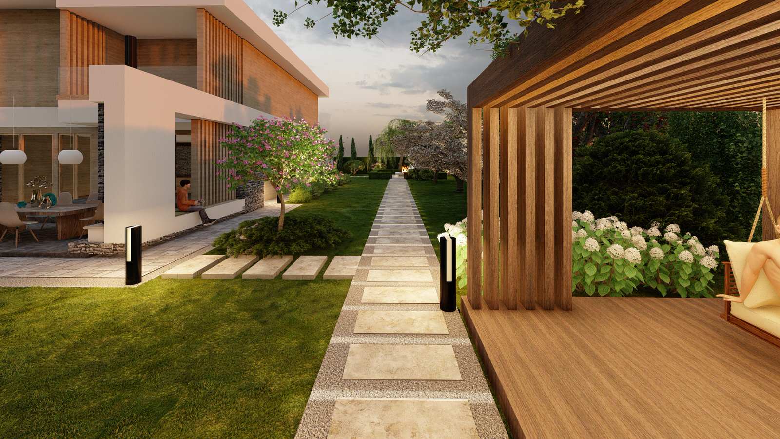 Сад "Многоликий". КП Райт Вилладж