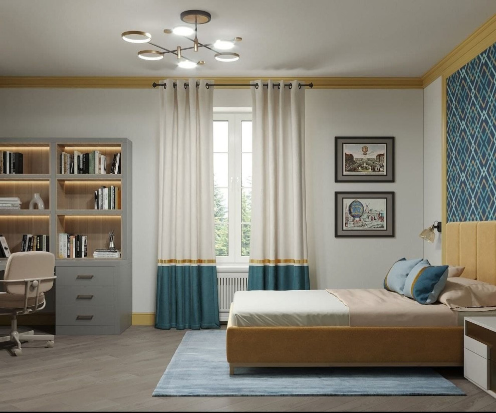 Загородный дом в английском стиле.