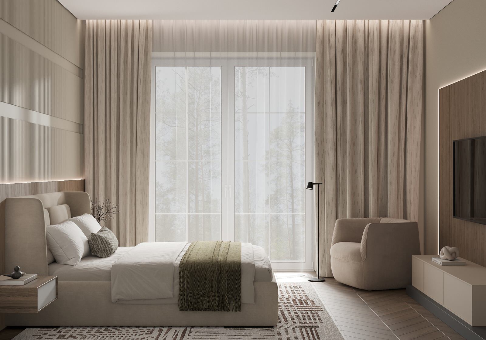 Гостевая спальня